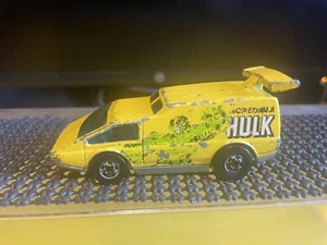1976HOT WHEELS INCRED. HULK SPOILER SPORT VAN USED 1/64 MADE HONG KONG LOT 582 - Picture 1 of 6