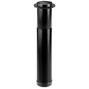 DuraVent DuraBlack Telescoping Adjustable Finishing Stove Pipe, 6 Inch (Used) - Picture 1 of 3