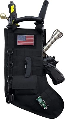 Tactical Christmas Stocking US Military Asst. Colors Carry Handle Mini Pouch New - Image 1 of 4