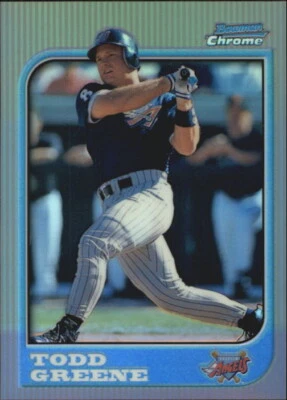 1997 Bowman Chrome Refractor #191 Todd Greene - NM-MT - Image 1 of 2