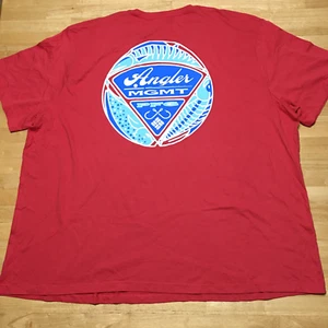 Columbia PFG Camiseta Manga Corta Para Hombre 4X Makayla Roja 100% Algodón Nueva Con Etiquetas - Imagen 1 de 7