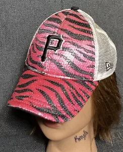 Pittsburgh Pirates MLB Nueva Era Niños/Niñas Leopardo Rosa Snapback Sombrero Gorra de Béisbol - Imagen 1 de 10