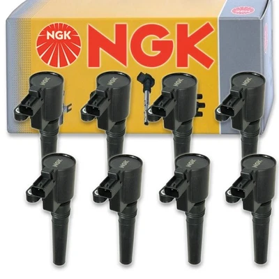 Bobina de encendido NGK de 8 piezas para Jaguar S-Type 2000-2003 4,0 L 4,2 L V8 - Spark qc Foto 1 de 4