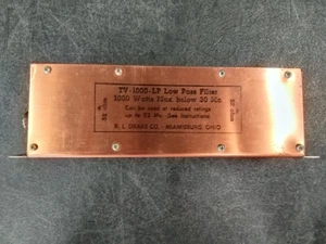 Drake TV-1000 LP Low Pass Filter - Picture 1 of 6