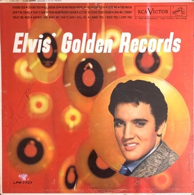 Rare: Elvis Golden Records LPM-1707 RE2 1963 Mono - Image 1 of 4