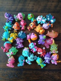 Hatchimals Colleggtibles Lot Of 31 Mixed Mini Figures Glitter Wings Animals