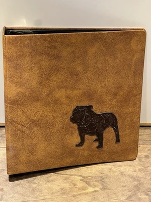 Vintage Mack Trucks Bulldog 3 Ring Binder Peterson Case With Plastic Inserts VTG - Image 1 of 4