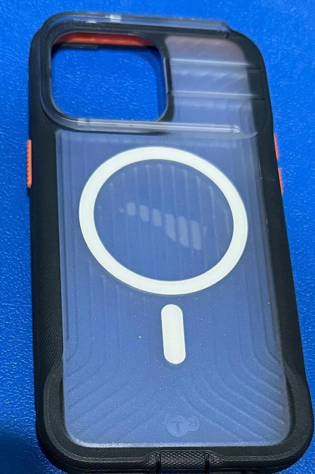 Tech21 Evo Max Case with MagSafe for iPhone 15 Pro Max - Clear - NO CAMERA COVER - Image 1 of 1