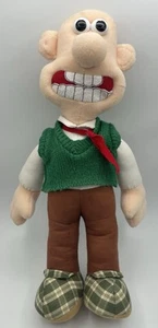 Vintage 1989 Wallace And Gromit Plush 14” Born To Play Stuffed Animal Toy - Picture 1 of 17
