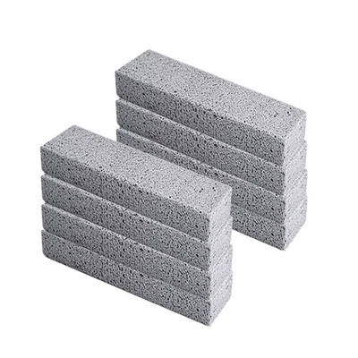 8 Piedra pómez Inodoro Limpieza Cuenco Palo Limpiador Fregadero Bañera Parrilla Piscina Ducha Foto 1 de 4