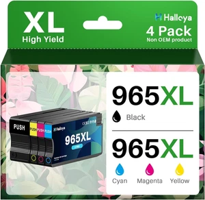 965XL Ink Cartridges Combo Pack Replacement Compatible for HP 965XL 965 XL High - Picture 1 of 8