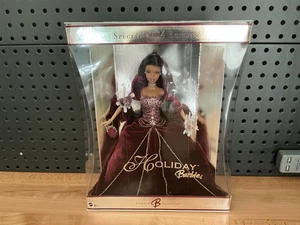 Mattel African American 2004 Special Holiday Edition Barbie Burgundy Dress G8178 - Bild 1 von 15