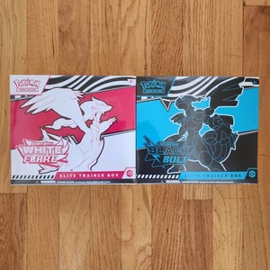 Pokémon TCG - Black Bolt & White Flare - Elite Trainer Box ETB Factory Sealed - Picture 1 of 2