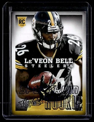 2013 Panini Absolute Blue Spectrum Rookie Le'Veon Bell #157 - Image 1 of 2