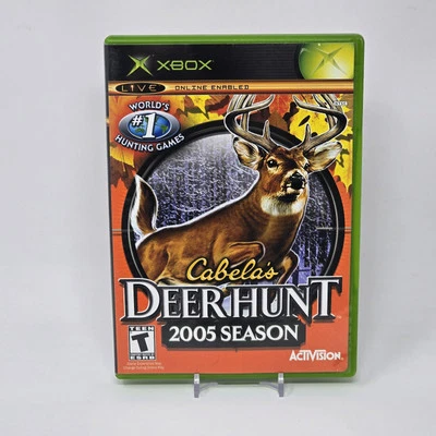 Cabela's Deer Hunt: 2005 Season (Original Xbox) CIB COMPLETO E TESTADO - Imagem 1 de 3