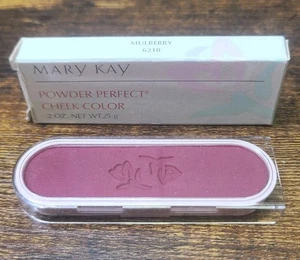 Mary Kay Powder Perfect Cheek Color ~ Mulberry 6210 ~ New ~ Discontinued - Picture 1 of 3