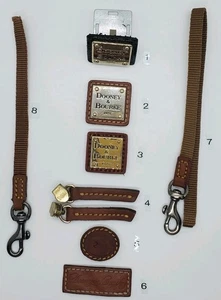 Dooney & Bourke Ersatzteile Reißverschlüsse, Meta Logo, Entenanhänger, Schlüsselhalter - Bild 1 von 12