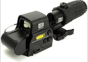 EoTech XPS-3 Typ Punktvisier & G33-STS Typ 3X Booster Set NEU Kennzeichnung ver schwarz - Bild 1 von 7