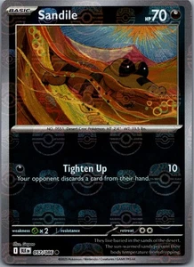 Sandile (Master Ball Pattern) 057/086 Sv: Black Bolt Holo - Picture 1 of 2