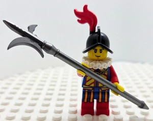 Lego Castle Swiss Pikeman Guard Soldier Vatican NEW King Series 13 cmf 71008 - Picture 1 of 4