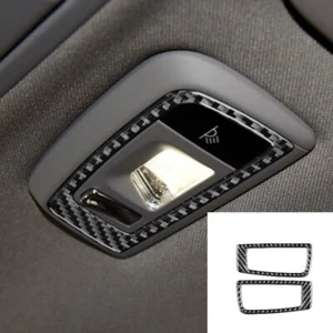 Real Carbon Fiber Rear Reading Light Cover Trim for Porsche Panamera 2010-2016 - Picture 1 of 6
