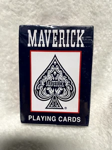 Baraja de cartas de póquer tamaño Maverick NUEVA SELLADA - Imagen 1 de 3