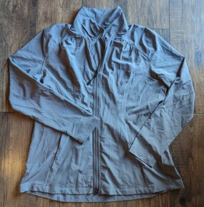 Ryka Women's Stone Gray Lightweight Full Zip Jacket Size 2XL Stretch Pockets - Picture 1 of 17