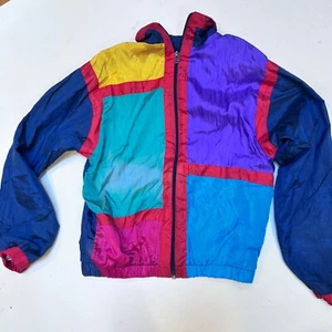 Aspen Country Ski Winter Jacket Parka youth Sz 10 multicolor Vintage - Picture 1 of 2