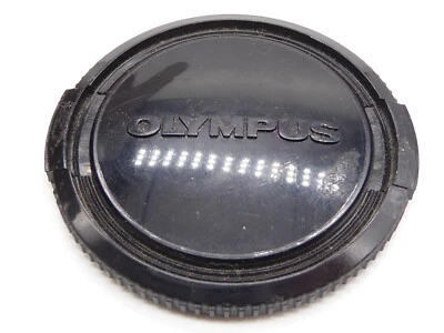 Clean Genuine Olympus OM 49mm lens cap, Genuine Olympus camera THE RARE ONE - Image 1 of 4