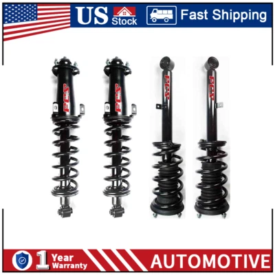 Juego de montaje de 2 muelles helicoidales y puntales delanteros y 2 traseros Lexus IS250 IS350 RWD Foto 1 de 4