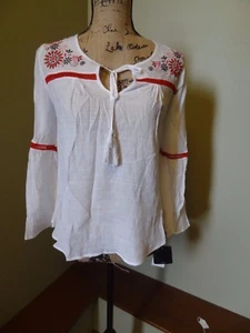Neu Disney Fluch der Karibik Junior Top, S, M oder L, weiß, rot, schwarz - Bild 1 von 7