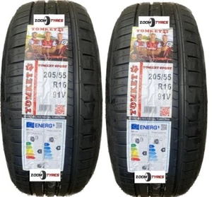 2 X 205 55 16 TOMKET SPORT 91V HIGH PERFORMANCE MIDRANGE TYRES 2055516 x2 TYRE - Picture 1 of 1