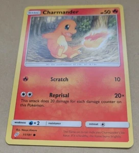Pokemon TCG Karte - Sonne & Mond Team Up - Charmander 11/181 NM - Bild 1 von 1