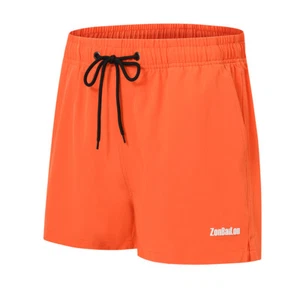 Men's Comfortable Quick Drying Beach Shorts With Pockets Mesh Lining Shorts - Picture 1 of 55