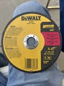Ruedas de corte DeWALT DW8725 de metal/ino inoxidable de alto rendimiento tipo 1 - Imagen 1 de 2