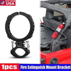 1PCS Car Roll Bar Fire Extinguisher Holder Mount Bracket Adjustable for Jeep ATV - Picture 1 of 12