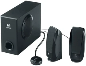 Enceintes PC 2.1 Logitech S220 Noir - Photo 1/1