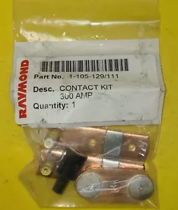 Kit punte contattore OEM Raymond 1-105-129/111 -450 Amp (uguale alla corona 370072-001) - Foto 1 di 2
