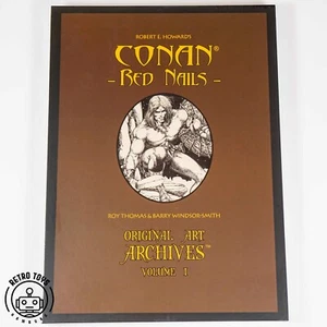Conan Red Nails Original Art Archives HC Volume 1 TOP ZUSTAND NEU SEALED Barbar - Picture 1 of 10