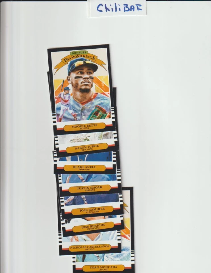 2019 Donruss Baseball Diamond Kings You Pick - Image 1 of 1