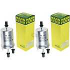 2x Original MANN-FILTER Kraftstofffilter WK 69/1 Fuel Filter