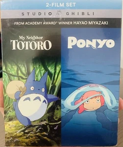 BRAND NEW Studio Ghibli 2 Film Collection My Neighbour Totoro/Ponyo (Blu Ray) - Picture 1 of 3