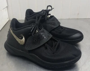 Nike Kyrie Flytrap 3 Black Gold III Kyrie Irving Basketball Shoes Men's Size 9 - Picture 1 of 11