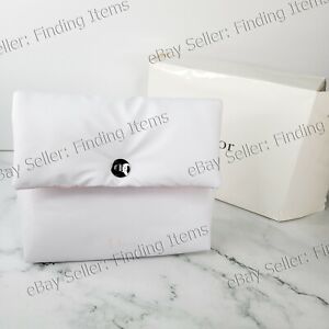 BRAND NEW! Authentic DIOR - LARGE White Super Soft Puffy Cloud Makeup Bag VIP