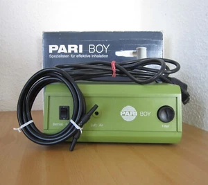 Inhalador antiguo PARI Boy Type 37.00 SOLO DISPOSITIVO BÁSICO + cable + manguera de aire embalaje original - Imagen 1 de 11