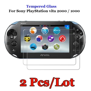 2PCS For Sony PlayStation PS Vita 2000 1000 Tempered Glass Film Screen Protector - Picture 1 of 4