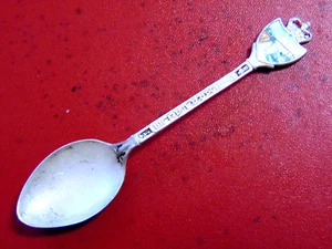 Löffel STERLINGSILBER GEWÜRZ NIAGARAFÄLLE VINTAGE Souvenir 3" 4 Gramm - Bild 1 von 4