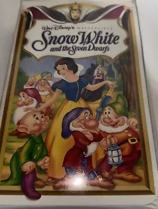 💎 Walt Disney RARE Masterpiece Collection * Snow White * VHS tape (ORIGINAL) - Picture 1 of 6