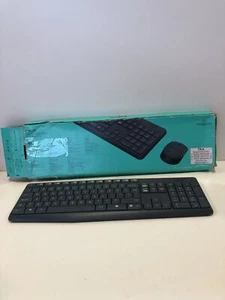 Zestaw klawiatury i myszy Logitech MK235 bezprzewodowy 2,4 GHz długa żywotność baterii - Zdjęcie 1 z 3