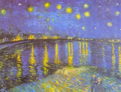 Van Gogh La Nuit Etoilee 1888 Poster Large 24"x36" Painting Modern Art Print New - Изображение 1 из 2